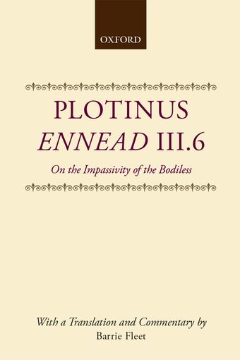 Ennead III.6 book cover
