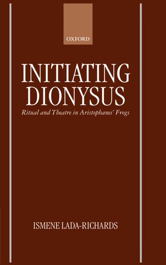 Initiating Dionysus book cover