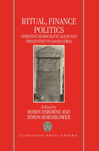 Ritual, Finance, Politics book cover