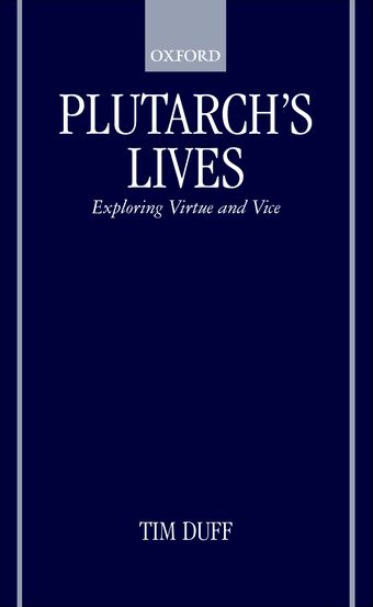 Plutarch's Lives book cover