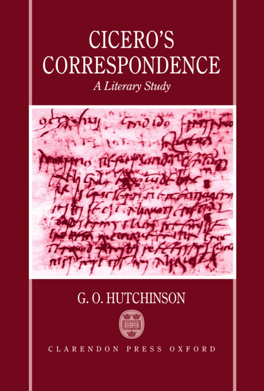 Cicero's Correspondence book cover