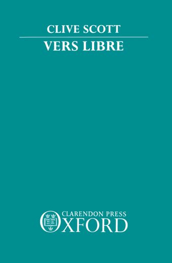 Vers Libre book cover