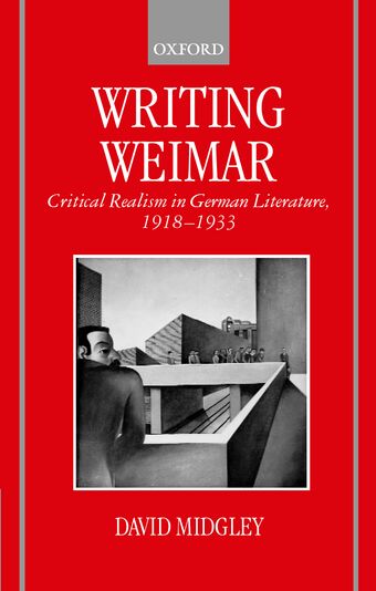 Writing Weimar book cover