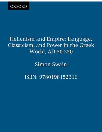 Hellenism and Empire book cover