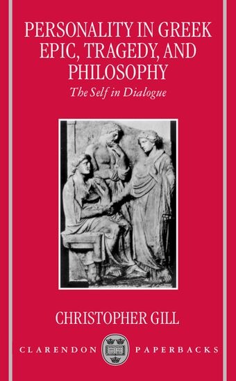 Personality in Greek Epic, Tragedy, and Philosophy book cover