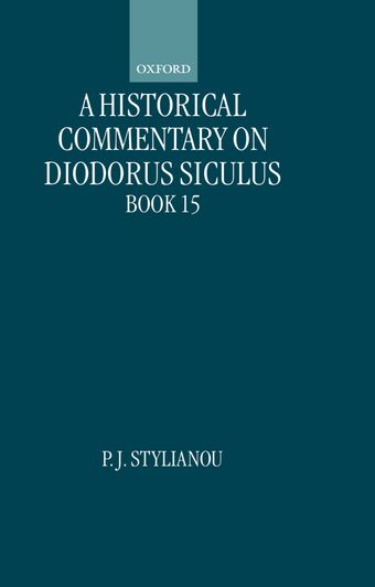 A Historical Commentary on Diodorus Siculus, Book 15 book cover