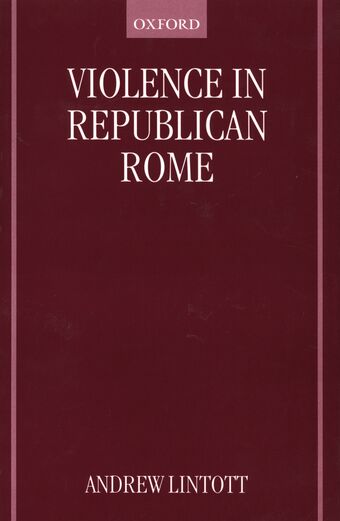 Violence in Republican Rome book cover
