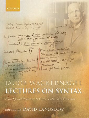 Jacob Wackernagel, Lectures on Syntax book cover