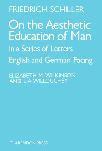 On the Aesthetic Education of Man book cover