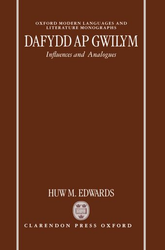 Dafydd Ap Gwilym book cover
