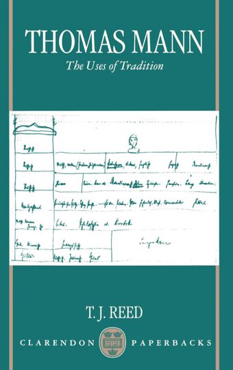 Thomas Mann book cover