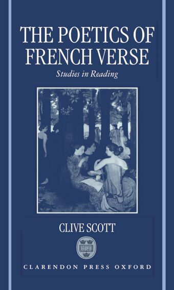The Poetics of French Verse book cover