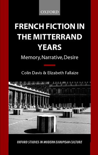 French Fiction in the Mitterrand Years book cover