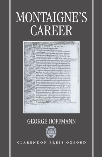 Montaigne's Career book cover