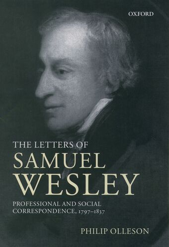 The Letters of Samuel Wesley book cover