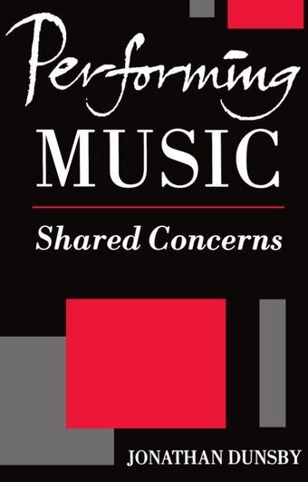 Performing Music book cover