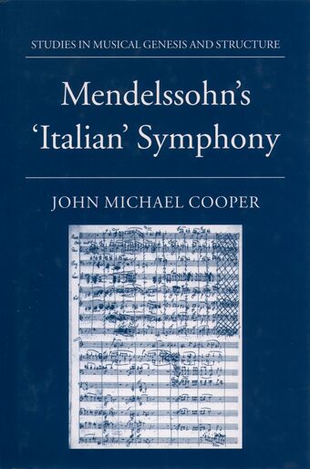 Mendelssohn's Italian Symphony book cover