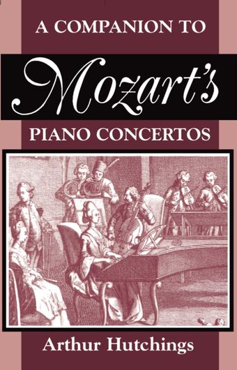 A Companion to Mozart's Piano Concertos book cover