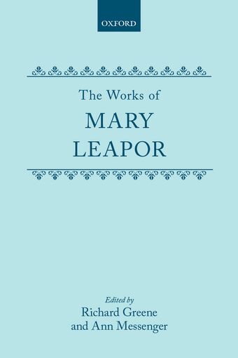 The Works of Mary Leapor book cover