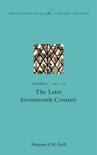 The Oxford English Literary History, Volume V book cover