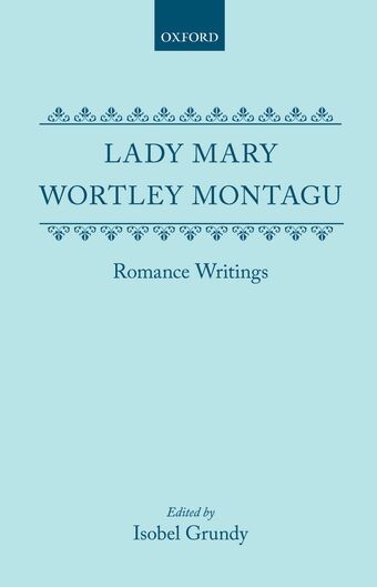 Lady Mary Wortley Montagu book cover