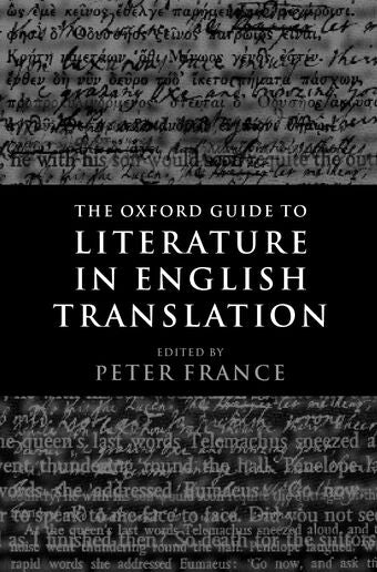 The Oxford Guide to Literature in English Translation book cover