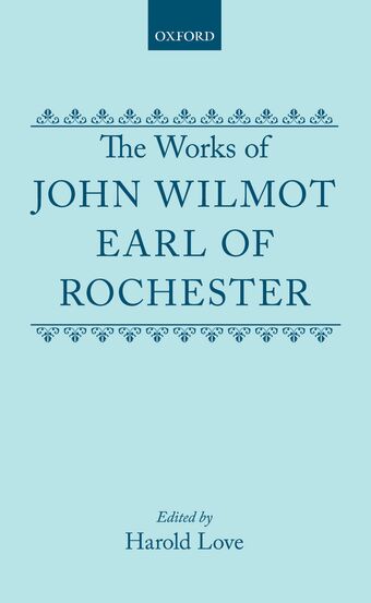 The Works of John Wilmot, Earl of Rochester book cover