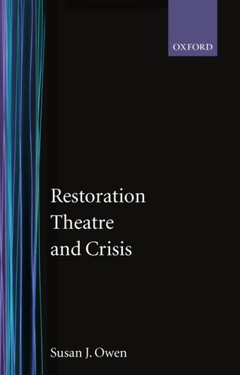 Restoration Theatre and Crisis book cover
