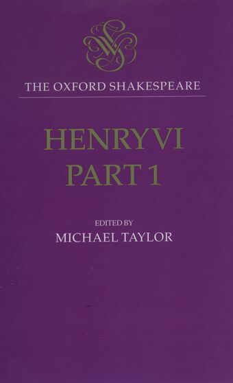 The Oxford Shakespeare: Henry VI, Part One book cover