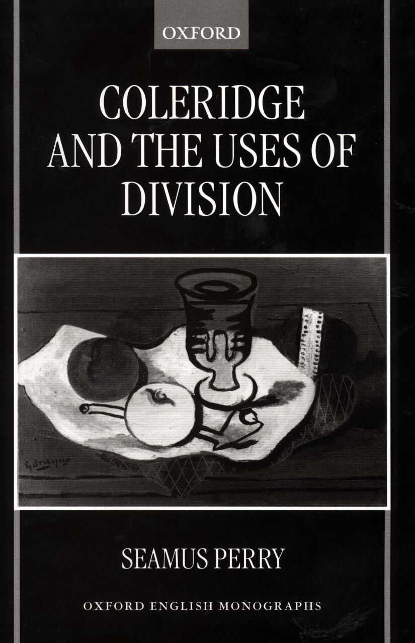 Coleridge and the Uses of Division book cover