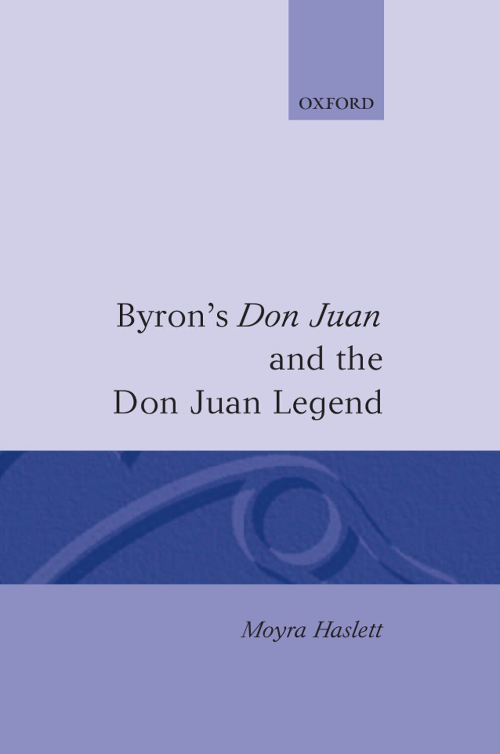 Byron's Don Juan and the Don Juan Legend book cover