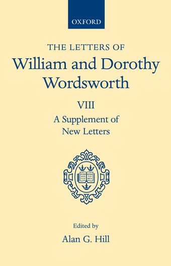 The Letters of William and Dorothy Wordsworth book cover