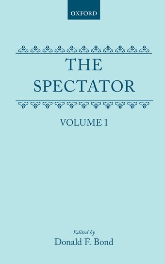 The Spectator, Volume I book cover
