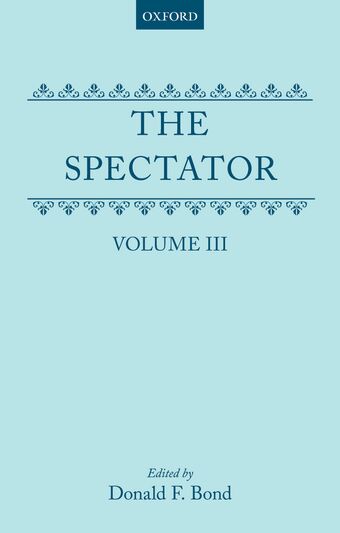 The Spectator, Volume III book cover