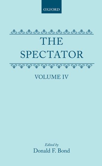 The Spectator, Volume IV book cover