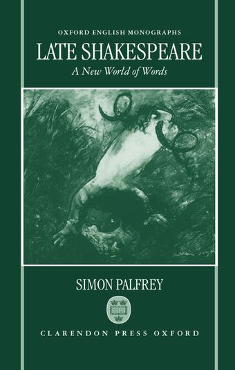 Late Shakespeare book cover