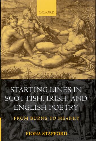 Starting Lines in Scottish, Irish, and English Poetry book cover