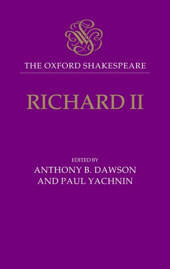 The Oxford Shakespeare book cover