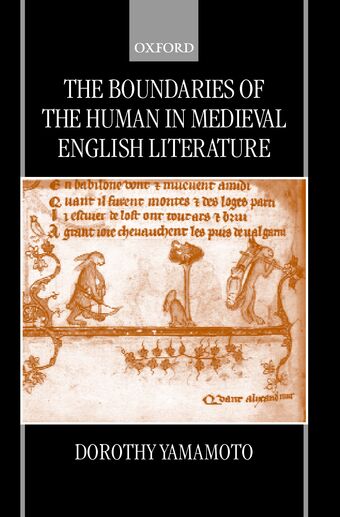 The Boundaries of the Human in Medieval English Literature book cover