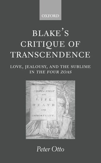 Blake's Critique of Transcendence book cover