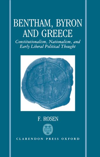 Bentham, Byron, and Greece book cover