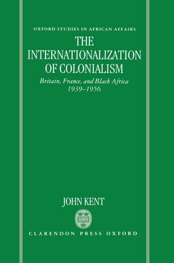 The Internationalization of Colonialism book cover