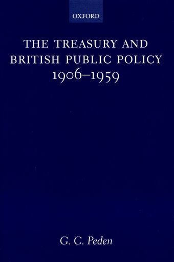 The Treasury and British Public Policy 1906-1959 book cover
