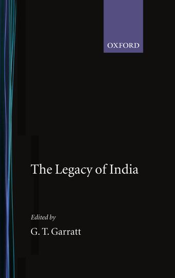 The Legacy of India book cover