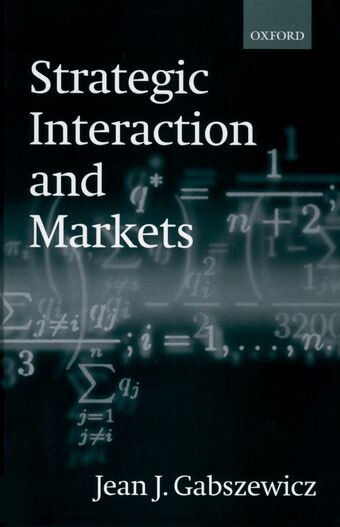 Strategic Interaction and Markets book cover