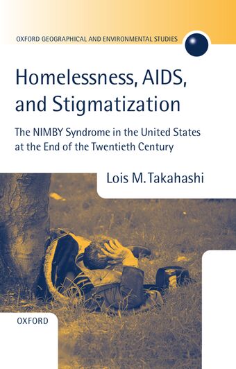 Homelessness, AIDS, and Stigmatization book cover