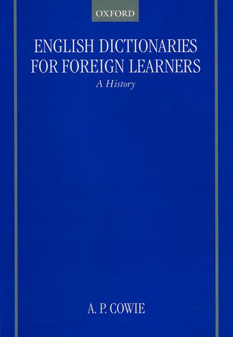English Dictionaries for Foreign Learners book cover