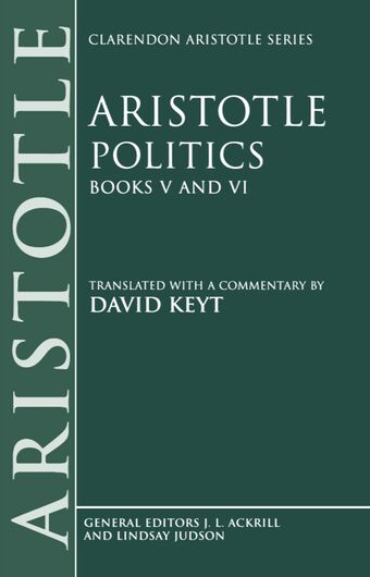 Politics, Books V and VI book cover