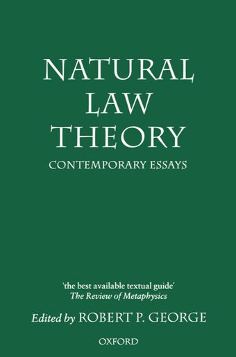 Natural Law Theory book cover