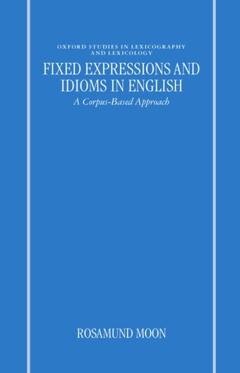 Fixed Expressions and Idioms in English book cover